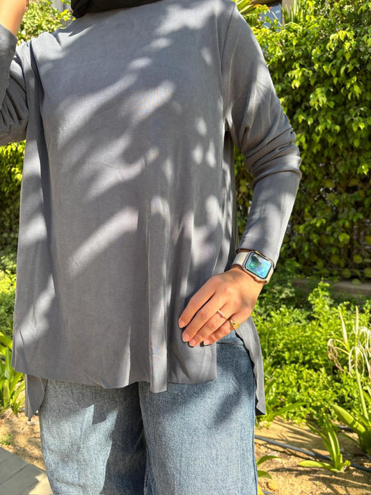 Grey modal top