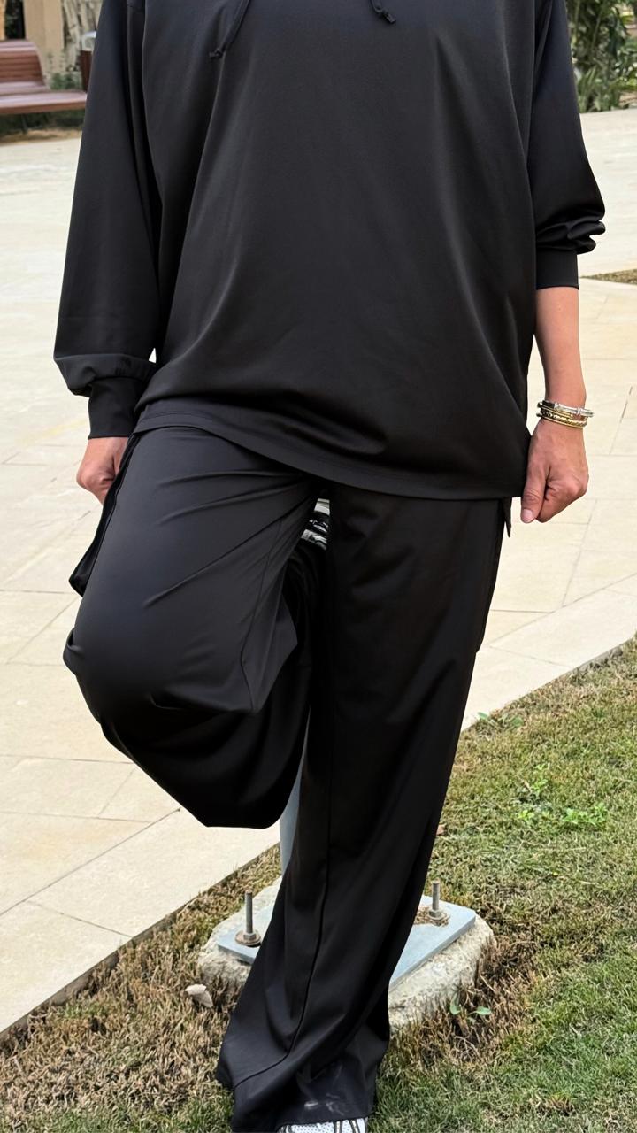 black pants