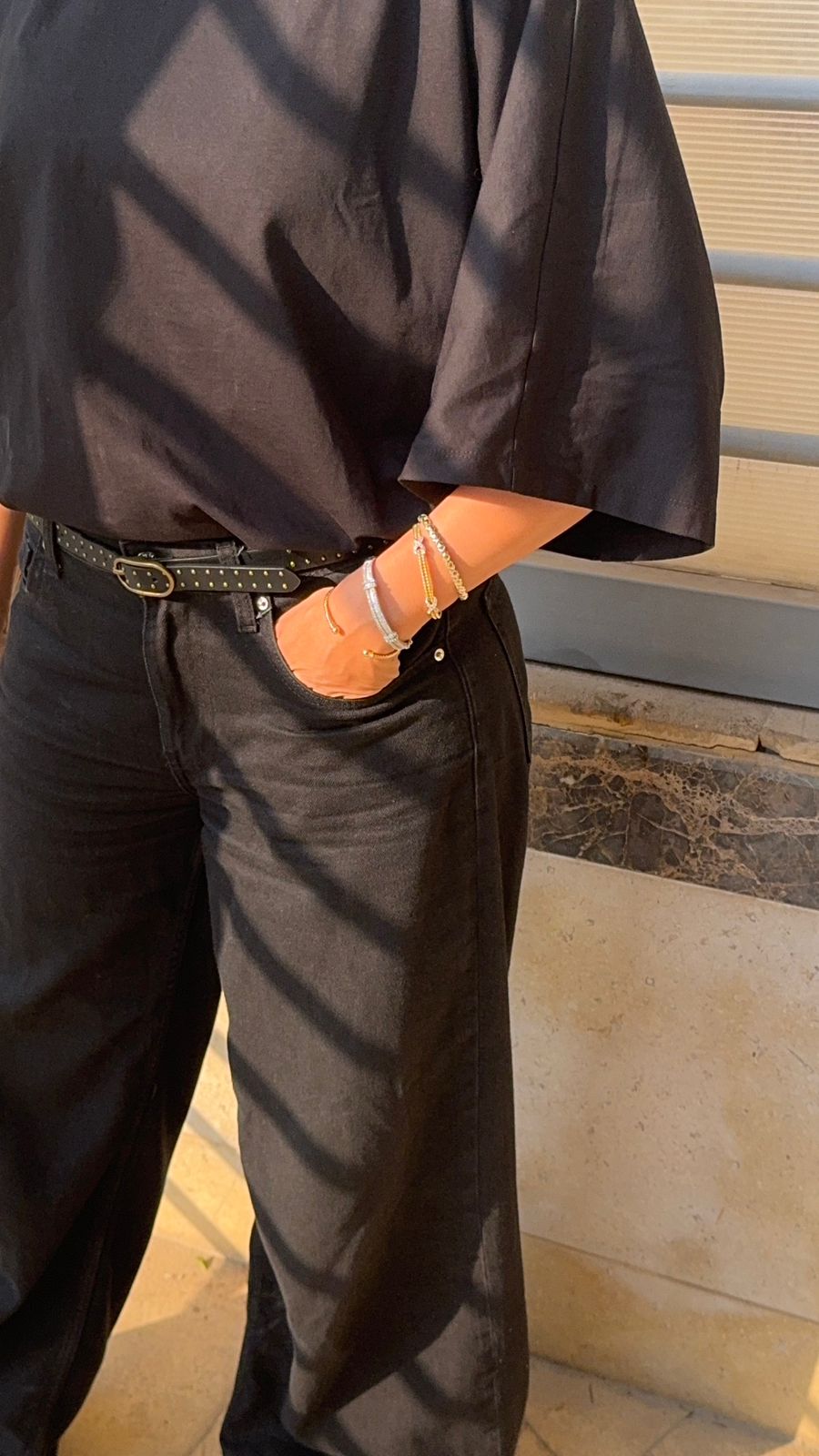 One size quarter sleeves top