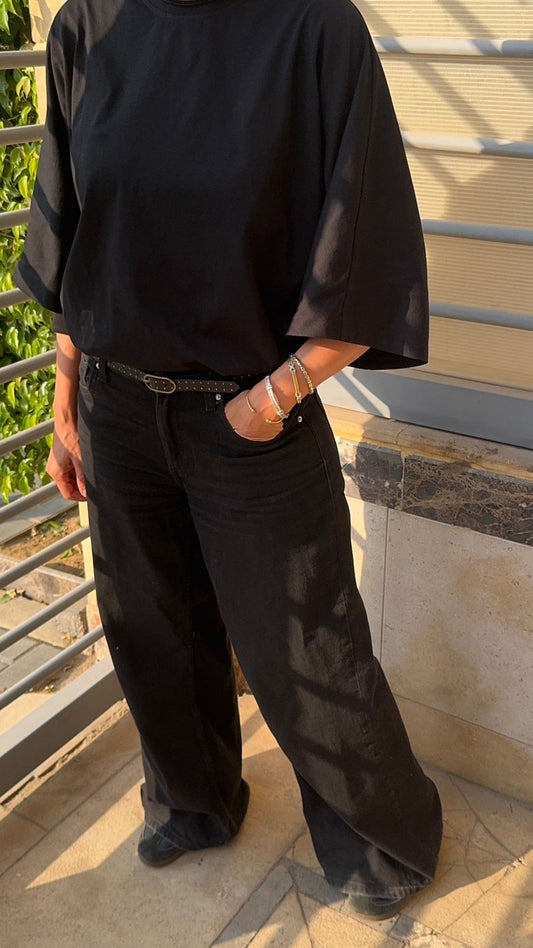 One size quarter sleeves top