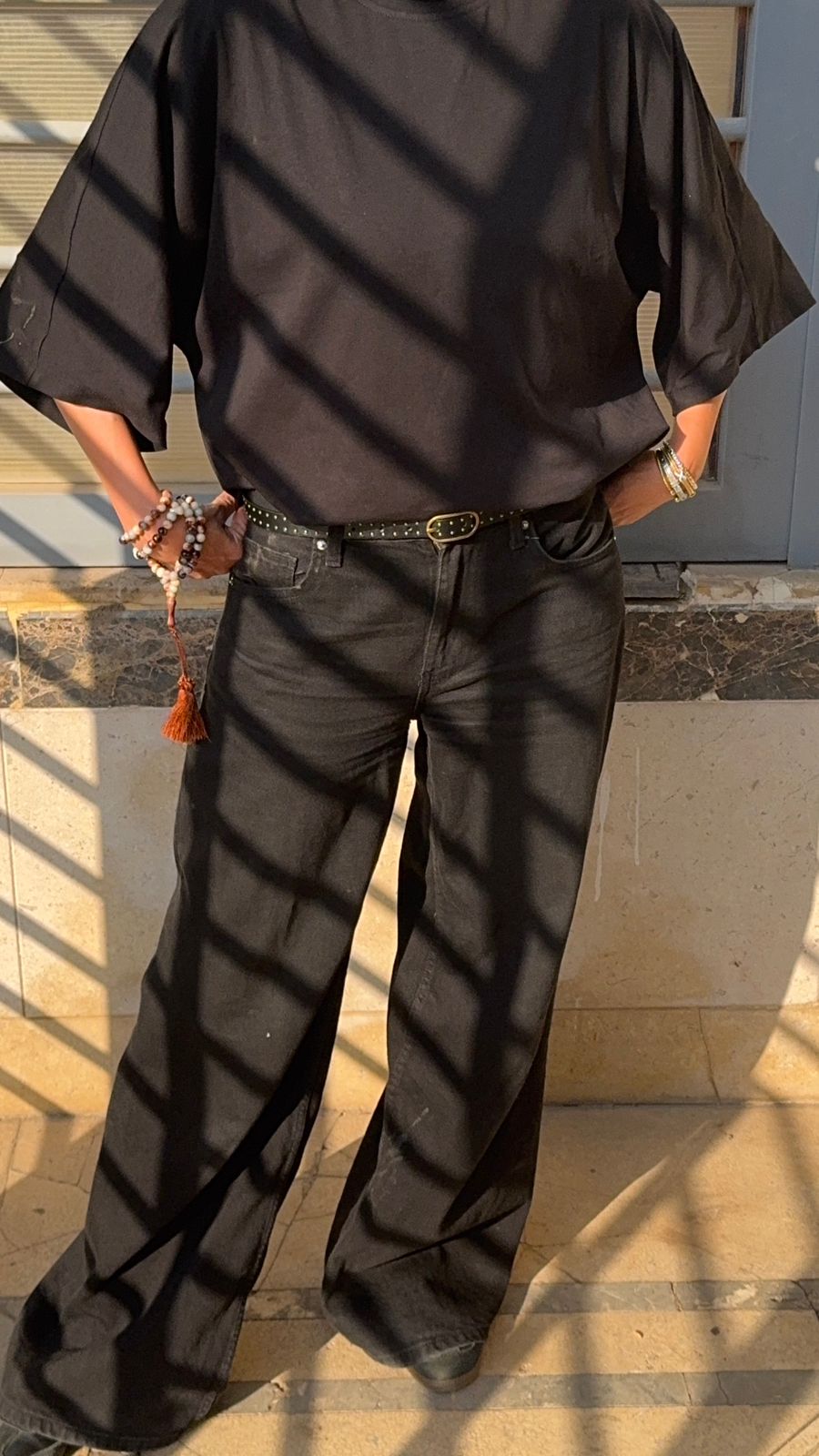 One size quarter sleeves top