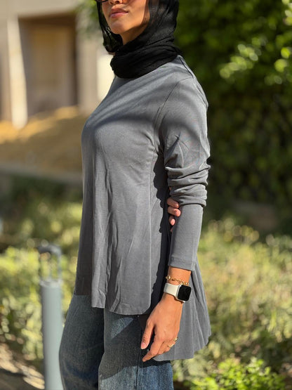 Grey modal top