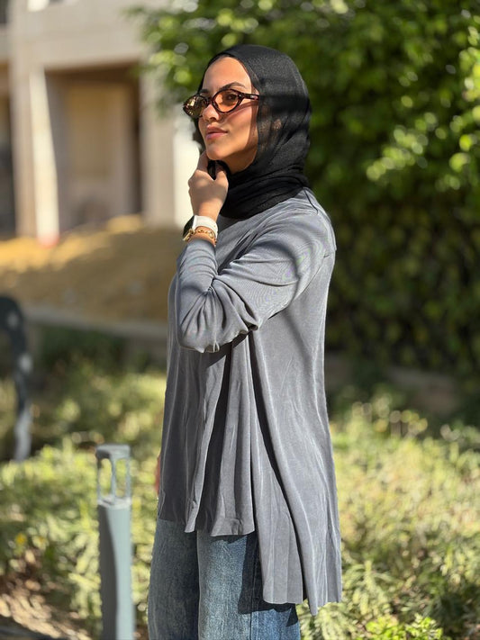Grey modal top