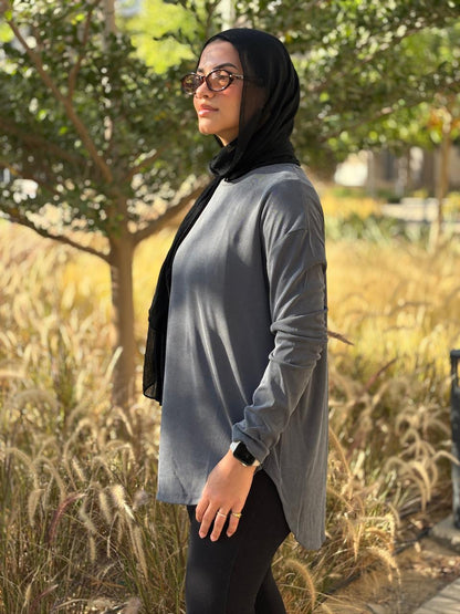 Modal basic top in Grey