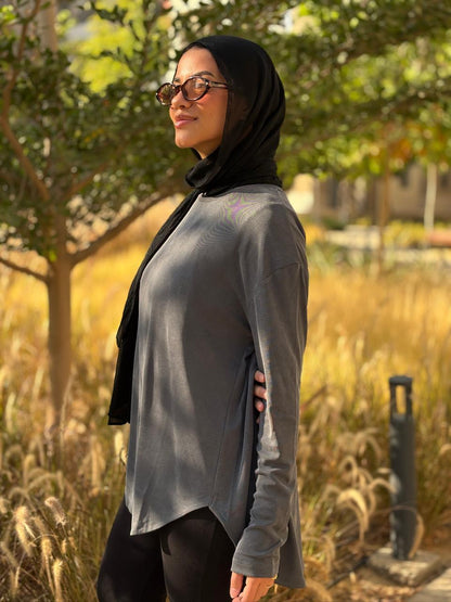 Modal basic top in Grey