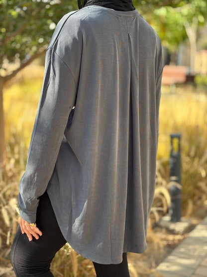 Modal basic top in Grey